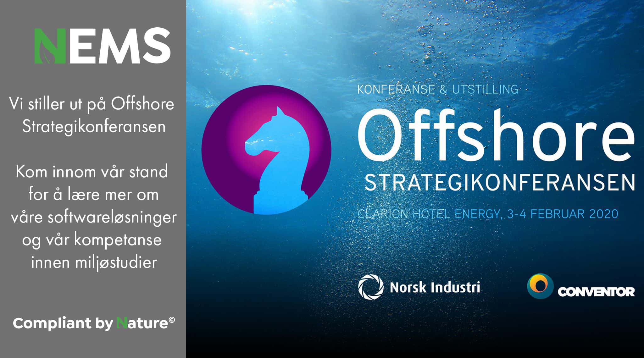 NEMS er utstiller på Offshore Strategikonferansen 3.-4. februar 2020