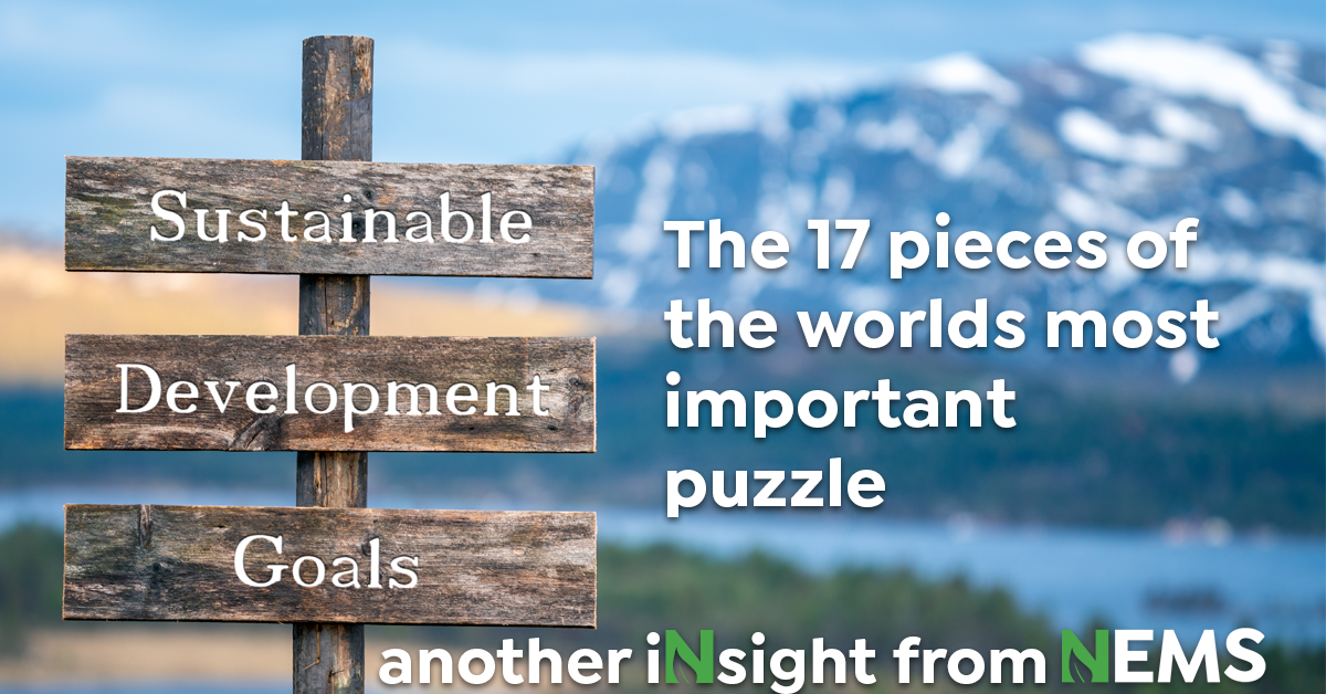 The UN Sustainable Development Goals – the 17 pieces of the world’s most important puzzle
